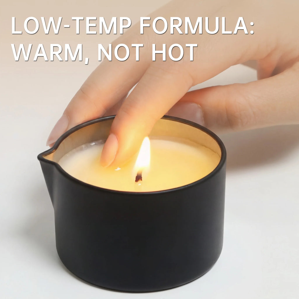 Massage Oil Candle,for Stress Relief and Skin Moisturizing,scented candles aromatherapy SM Product Spa Essentials,luxury candles